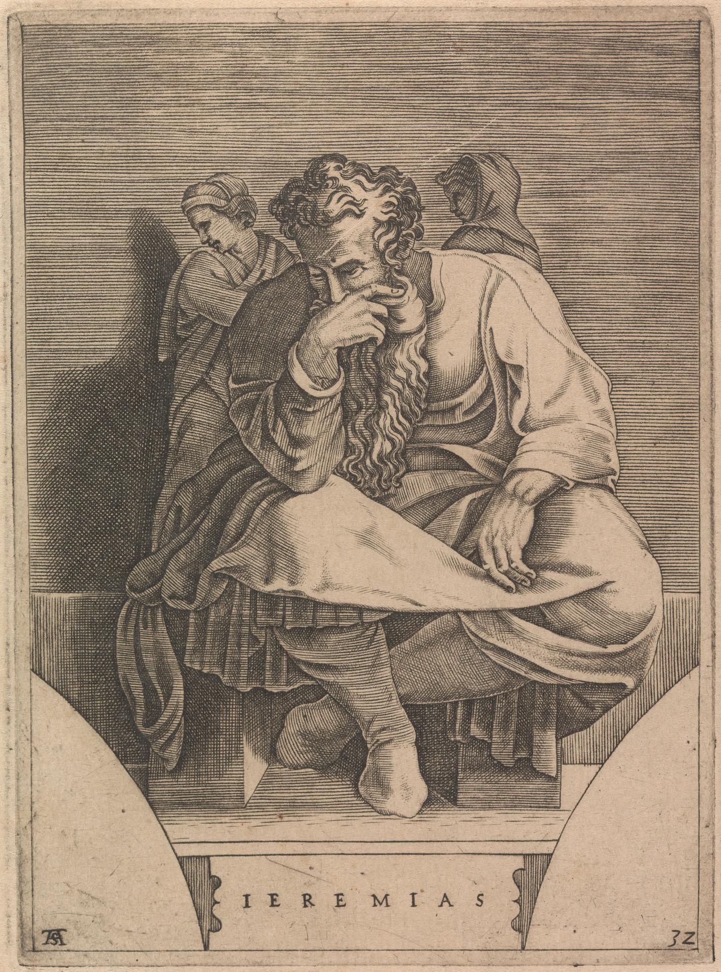 The prophet Jeremiah